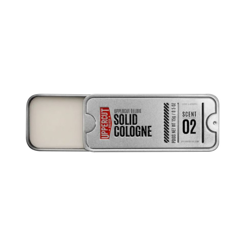 Сухой одеколон Uppercut Deluxe Solid Cologne Cedar & Spice, 15g