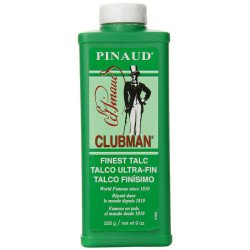 Тальк для тела супер-легкий белый Clubman Pinaud Finest Talc Ultra-Fin