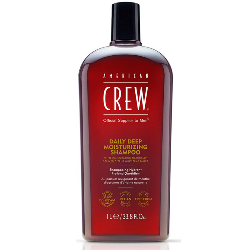 Увлажняющий шампунь для ежедневного использования American Crew Daily Deep Moisturizing Shampoo, 1000 мл