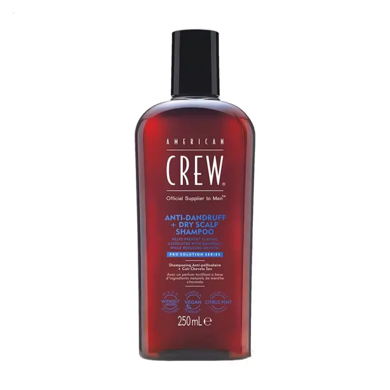 Чоловічий шампунь American Crew Anti-Dandruff+Dry Scalp Shampoo проти лупи, 250 мл