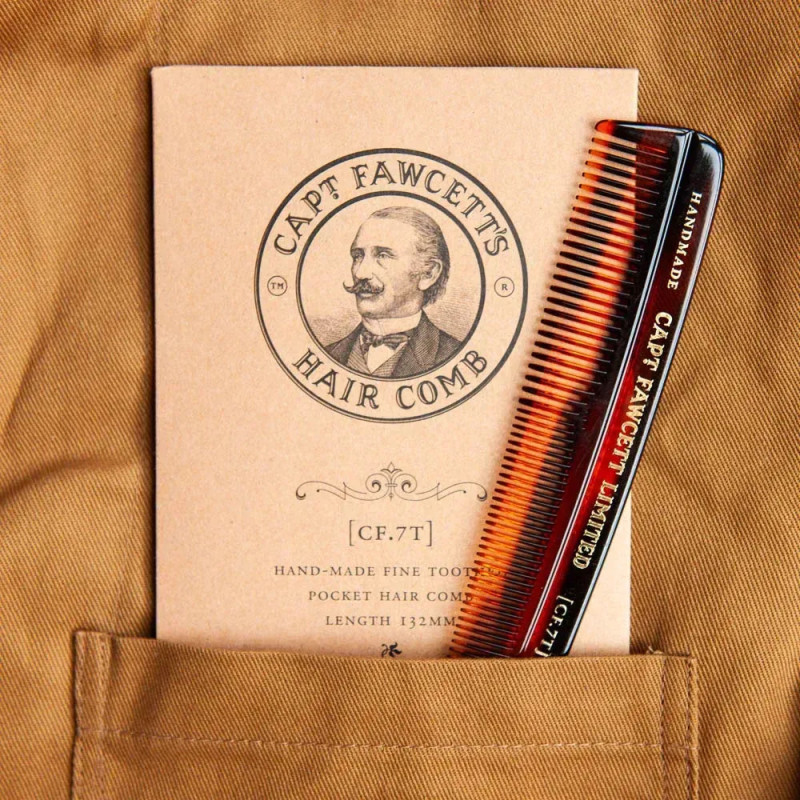 Карманная расческа для волос Captain Fawcett\'s CF.7T