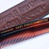 Кишеньковий гребінець для волосся у шкіряному чохлі Captain Fawcett\'s CF.7T