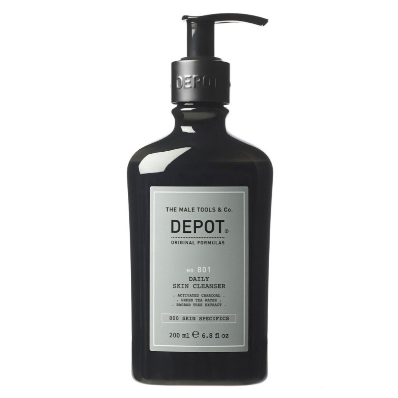 Гель очищающий для лица и шеи для ежедневного применения Depot No 801 Daily Skin Cleanser, 200 мл