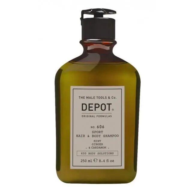 Шампунь 2 в 1 для волос и тела Depot 606 Hair & Body Shampoo, 250 мл