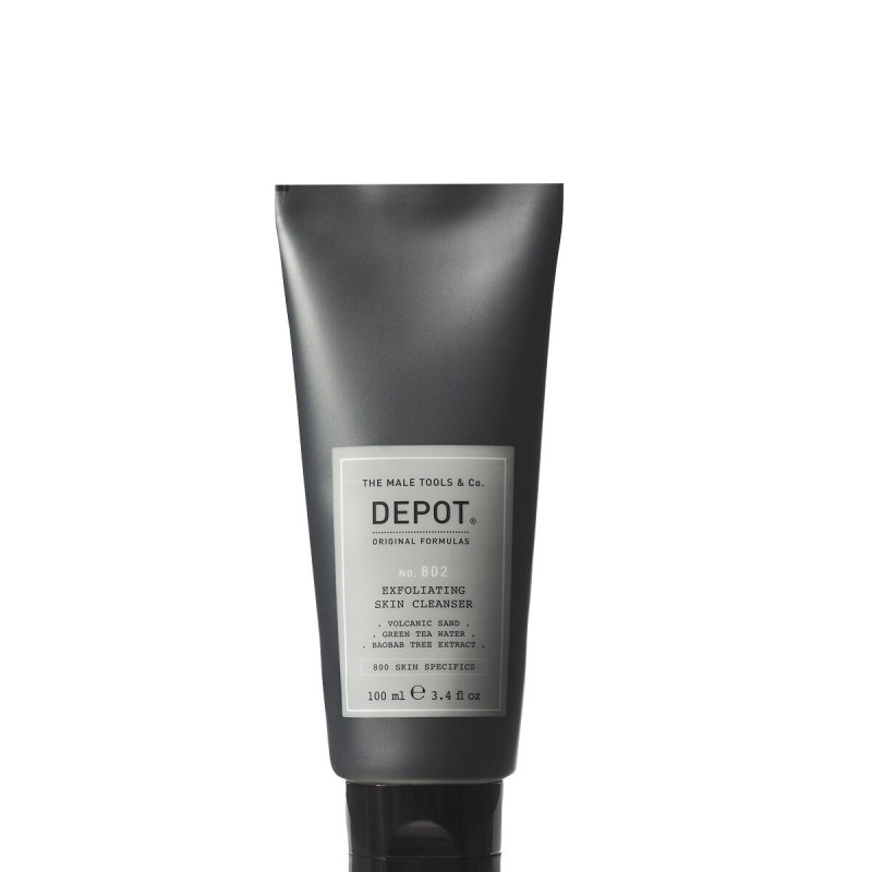 Скраб для лица и шеи Depot 802 EXFOLIATING SKIN CLEANSER, 100 мл