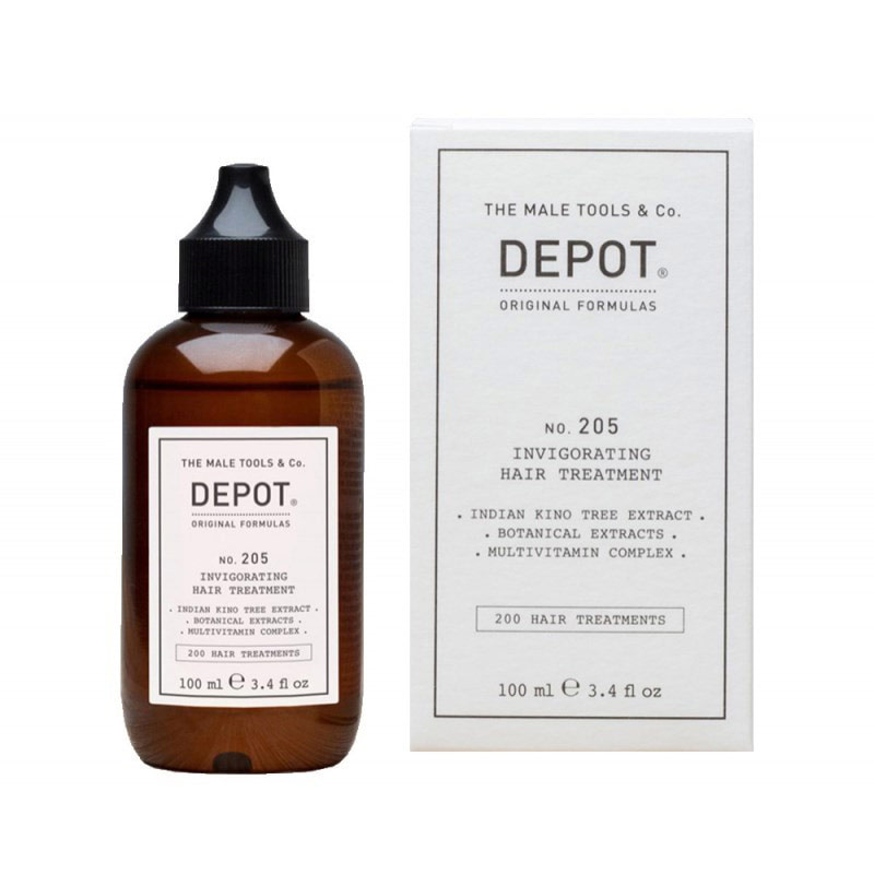 Укрепляющий комплекс против выпадения волос Depot 205 Invigorating Hair Treatment 100 мл
