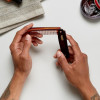 Расческа Uppercut Deluxe CT7 Tortoise Flip Comb