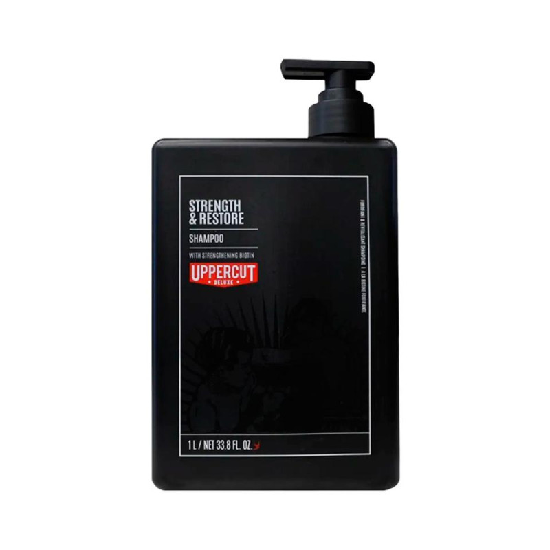 Шампунь для волос Uppercut Deluxe Strength and Restore Shampoo, 1000 мл